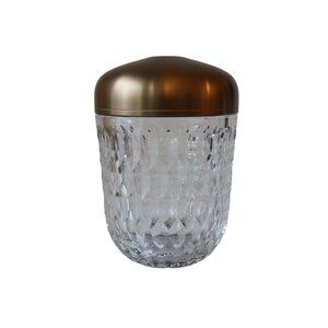 Hermes Saint Louis Folia Mini Portable Crystal Lamp Copper